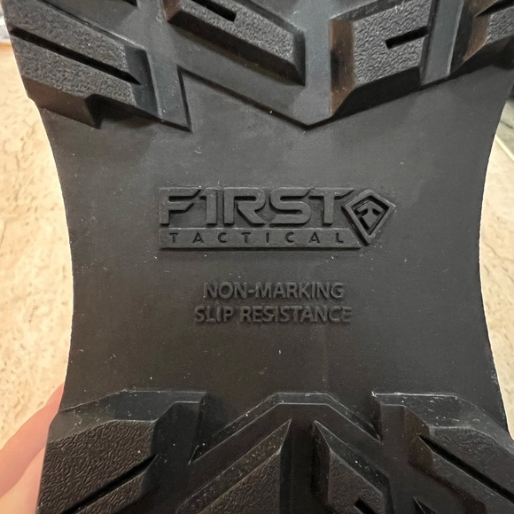 First Tactical 8in Side-Zip Duty Boot - Women's Size 7.5 Black MSRP 190.00 - Picture 4 of 7